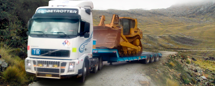 Transporte de Materiales, Maquinaria Pesada, Materiales Peligrosos y Alquiler de Maquinarias